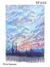 Oil Painting Design Fashion Scarf